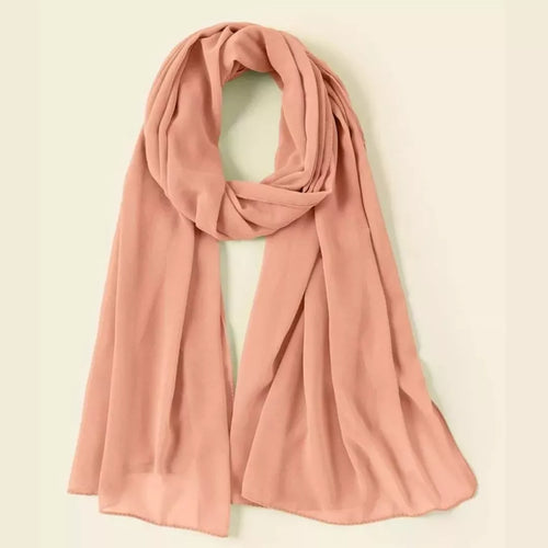 Essential Hijab | Georgette | Wax Flower - EvaanThreads