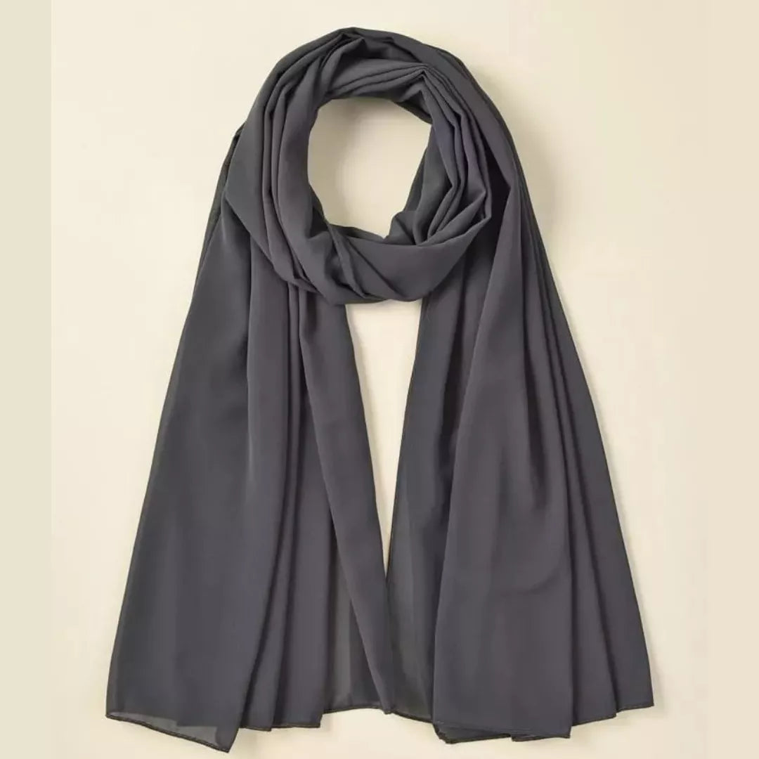 Essential Hijab | Georgette | Asteroid - EvaanThreads