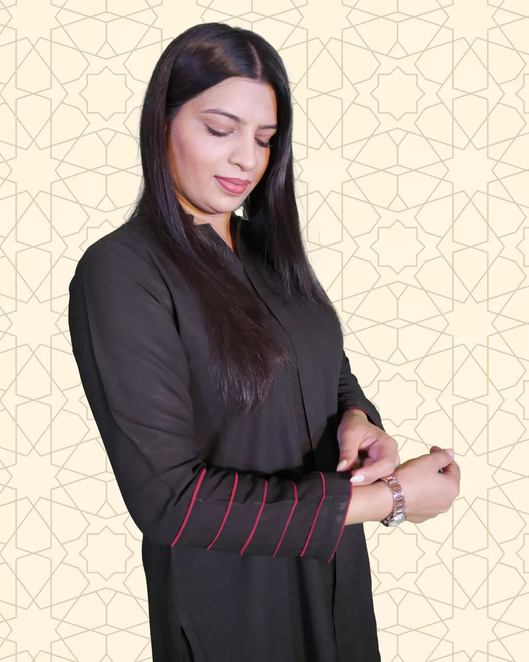 Rogue | Elegant Co-ord Set | 2 Piece Black - EvaanThreads